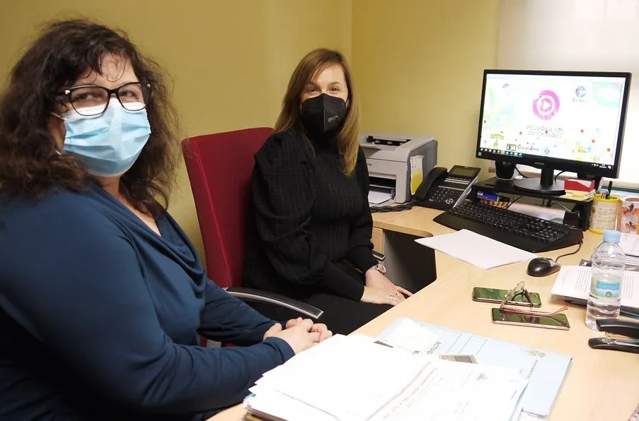 La concejala de Cultura y Fiestas, Teresa Sánchez, en su despacho