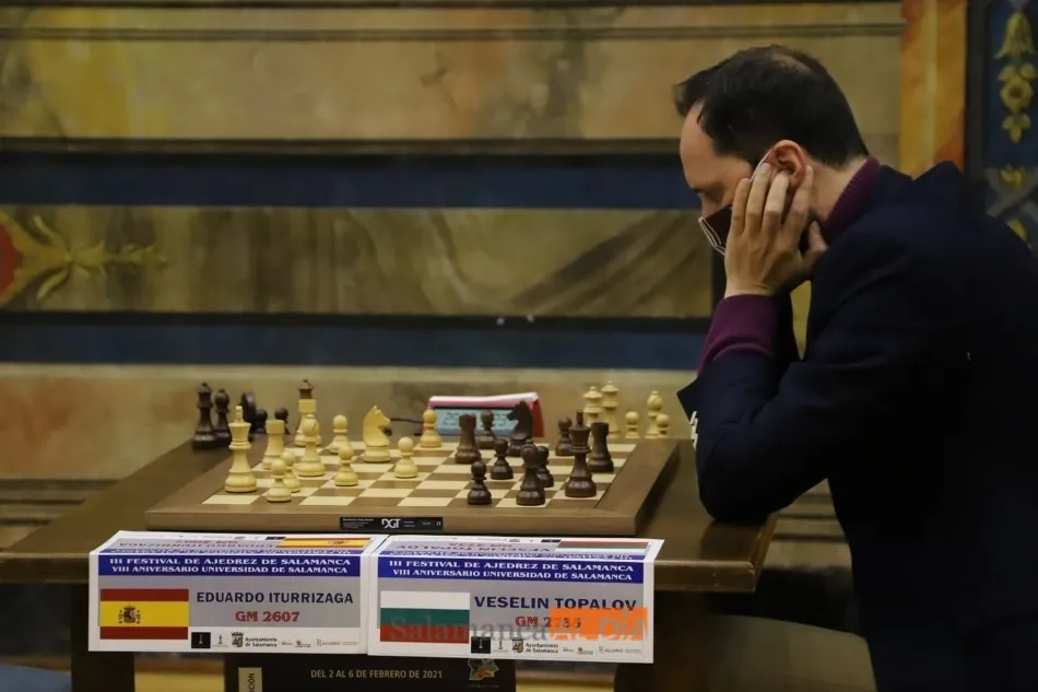 El búlgaro Topalov, en una partida / Lydia González