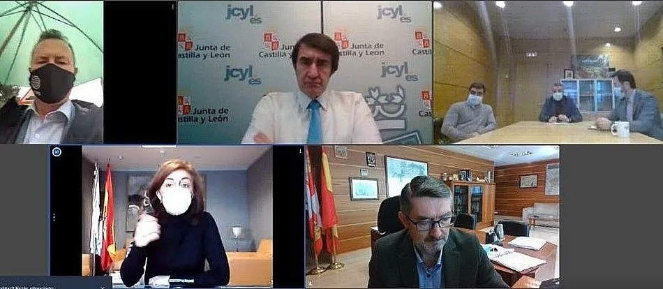 Reunión telemática de los consejeros de Medio Ambiente de las cuatro comunidades autónomas