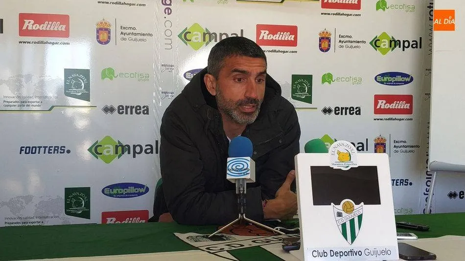 Marcos Montes en la última rueda de prensa en el Municipal - Archivo