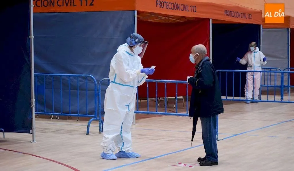 Foto de archivo del cribado realizado en Alba de Tormes