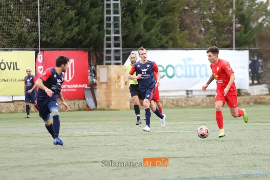 Un momento del Santa Marta - Bembibre