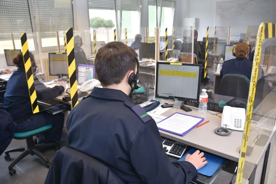 Personal de rastreo que presta sus servicios desde la Base Aérea de Matacán