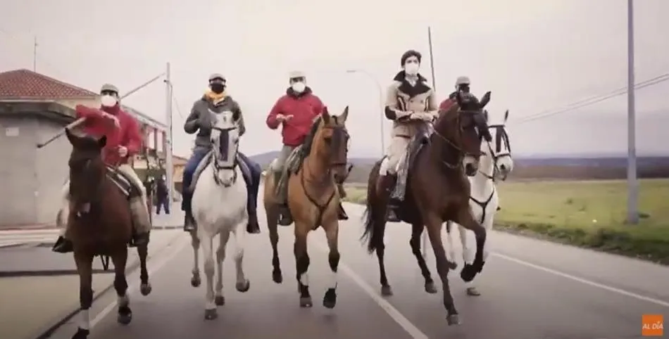 Una de las escenas de este documental dedicado al Carnaval del Toro en Ciudad Rodrigo