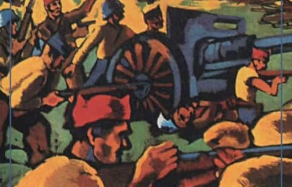 Ilustración de la portada del libro Arde Madrid