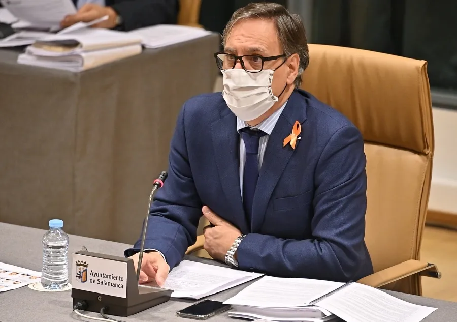 Carlos García Carbayo, alcalde de Salamanca