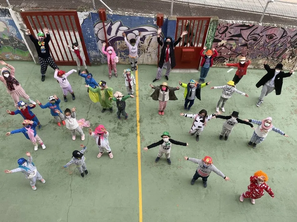 Carnaval con mucho ingenio en el Colegio Concertado Pizarrales