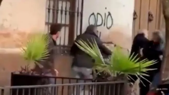 Fotograma del vídeo de los hechos compartido en redes sociales - rs