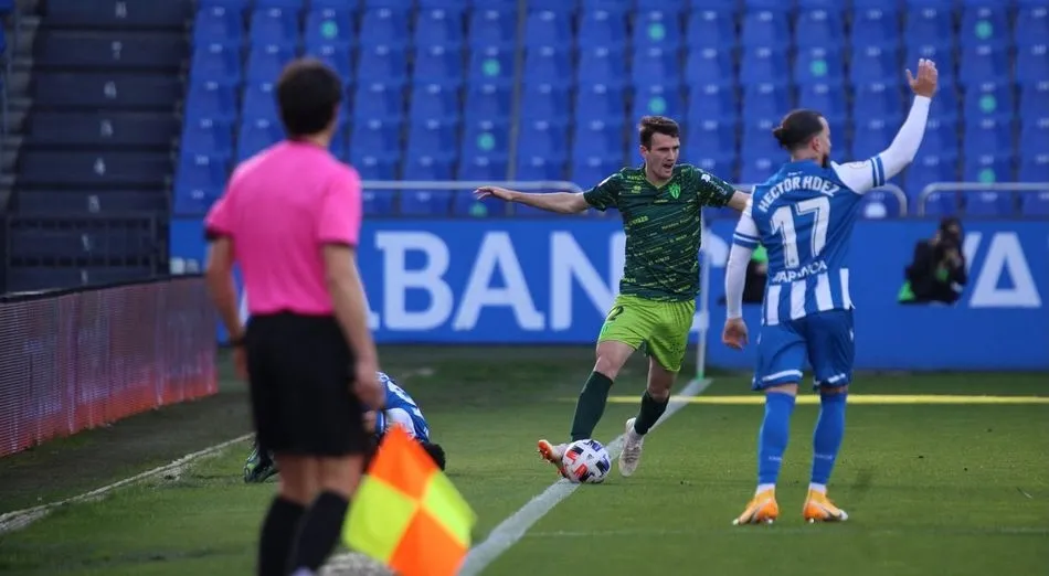 Un instante del partido - Twitter CD Guijuelo