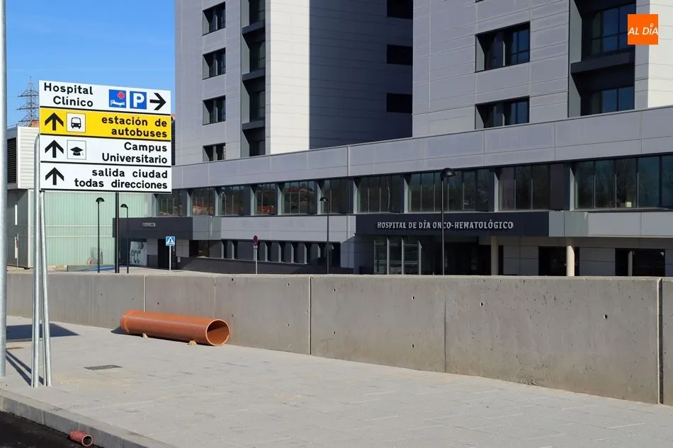 El aparcamiento está incluido dentro del plan de montaje del nuevo Hospital salmantino, cuya inversión total prevista es de 80 millones de euros