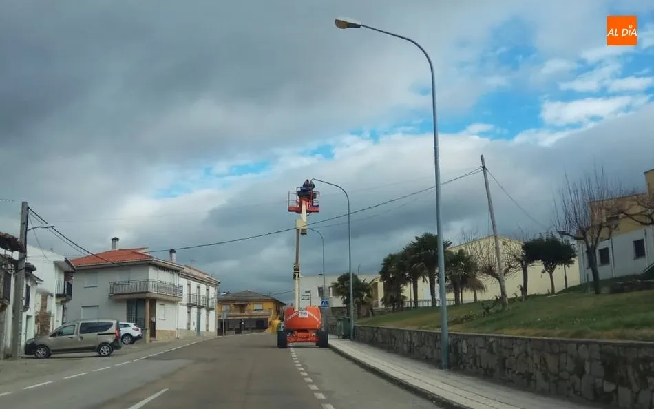 El cambio a led del alumbra<do público supondrá un ahorro importante para el municipio