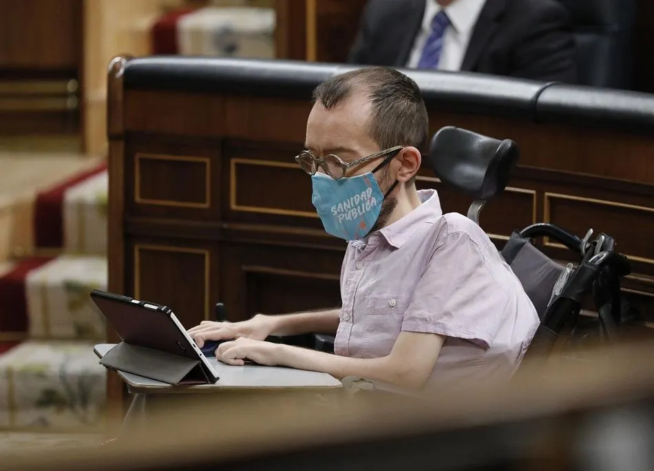 El Portavoz de Podemos en el Congreso, Pablo Echenique - Archivo