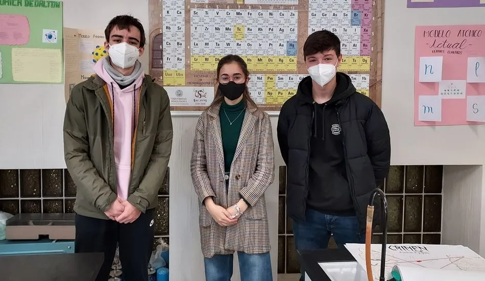 Carlos González Bueno, alumno del Colegio Santa Teresa, segundo en la Olimpiada de Química