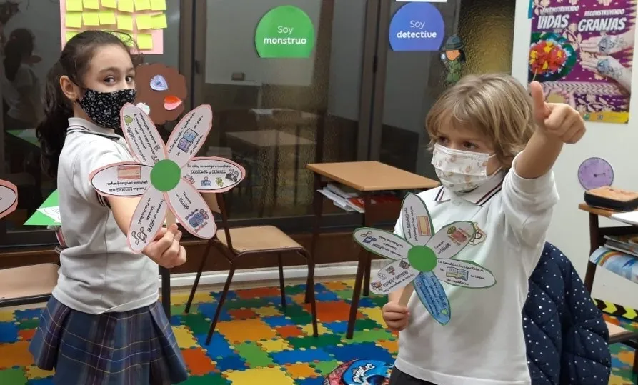 Alumnos del colegio San Juan Bosco