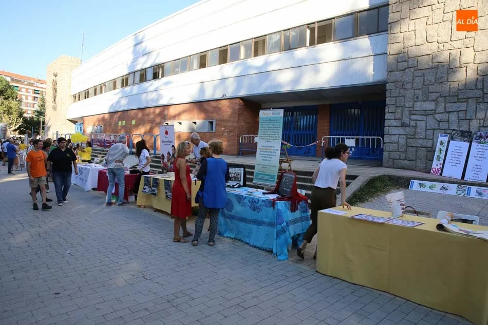 Exposición de voluntariado en la Alamedilla en Salamanca - Archivo