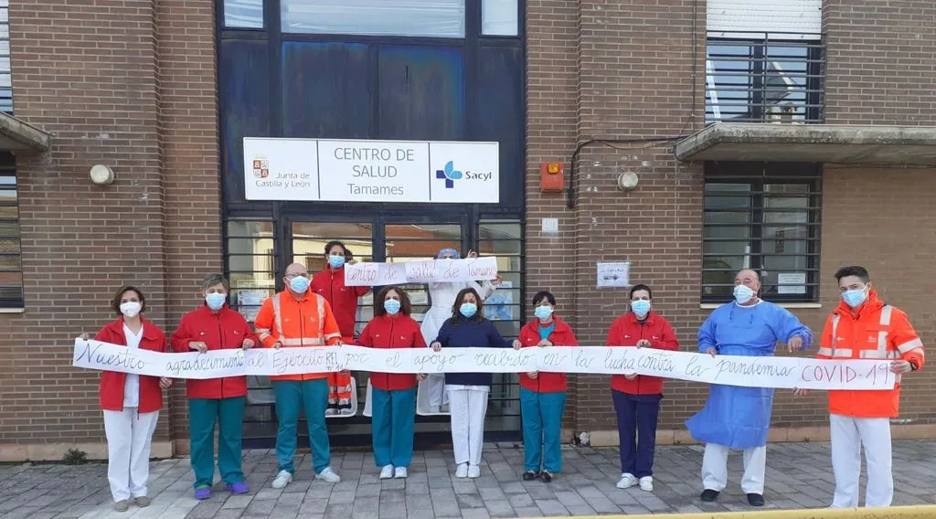 El personal de Tamames expresa su agradecimiento - CS Tamames