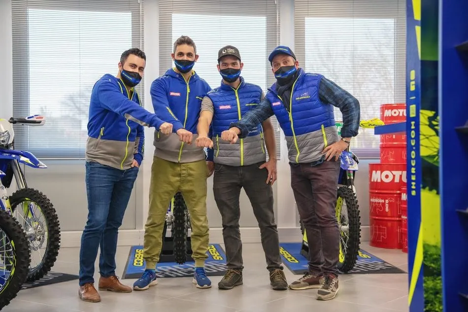 El equipo Sherco contará de nuevo con Santolino para el futuro - Sherco