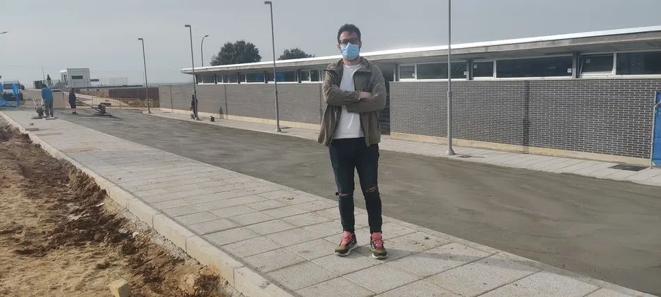 El alcalde de la localidad, Guillermo Rivas - Ayto. Carrascal de Barregas