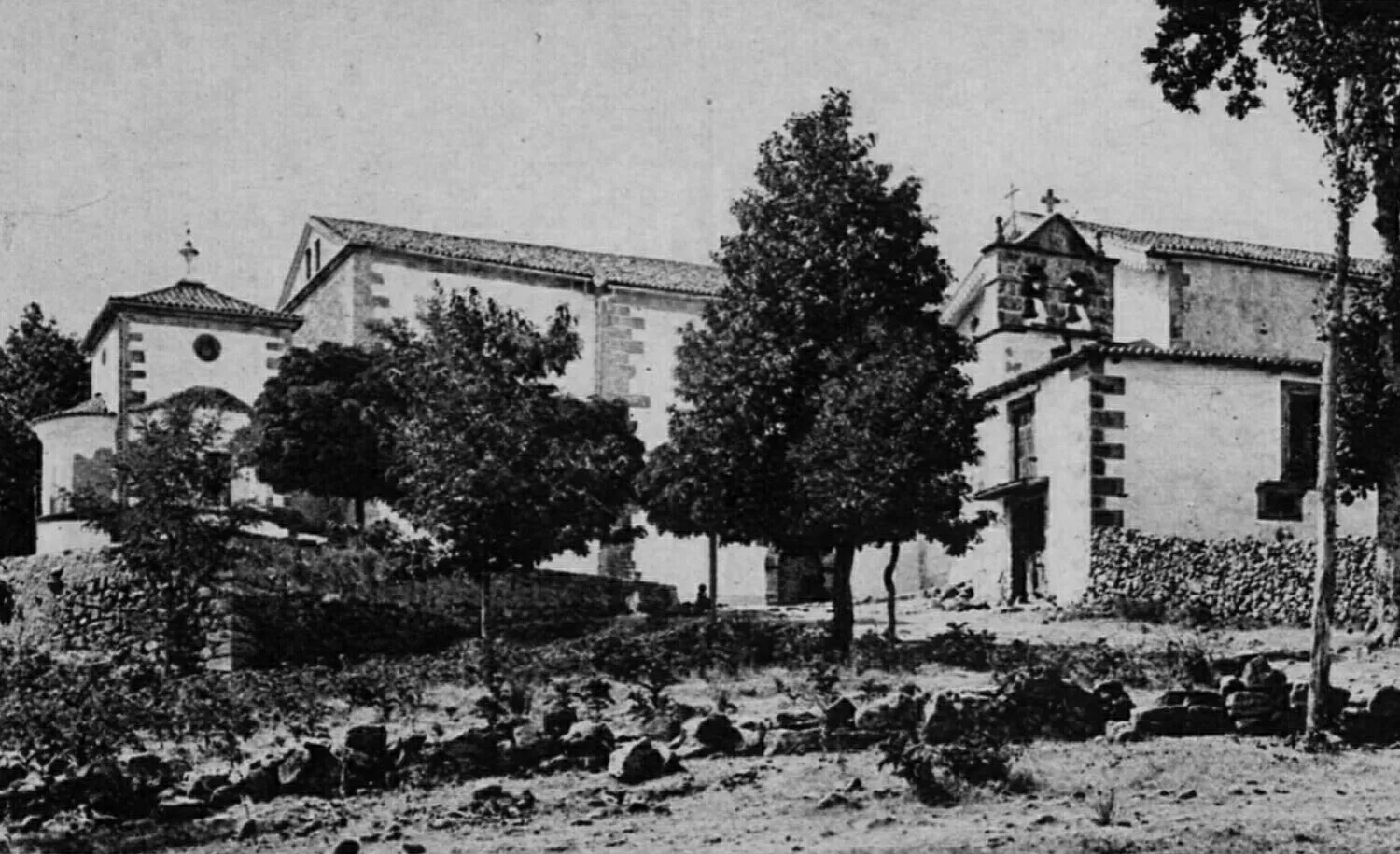 El santuario de Nuestra Señora del Castañar en 1915