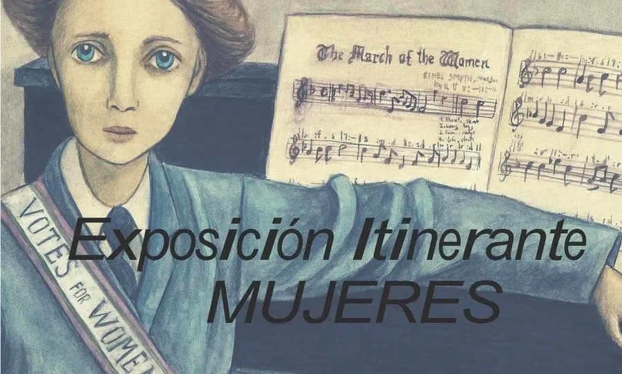 Cartel de la exposición que se puede visitar en el Ayuntamiento de Villares de la Reina