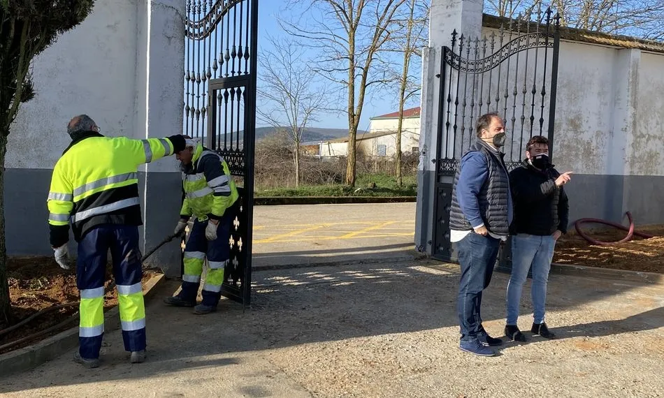 Mejoras en el cementerio municipal de Guijuelo
