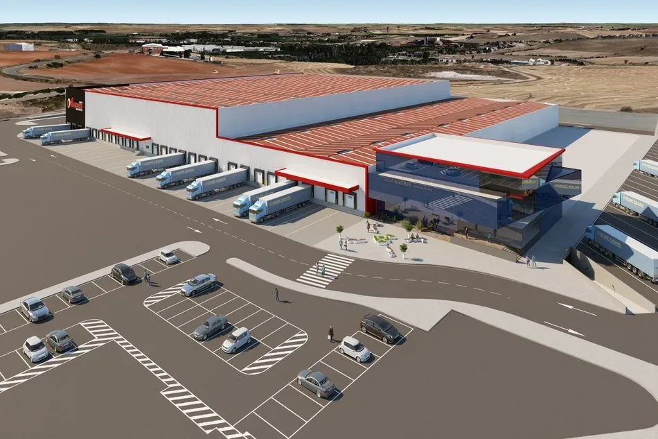Nueva sede del Grupo Andrés que se ubicará en la Plataforma de Salamanca Zaldesa