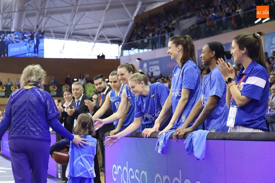 El Avenida, durante la Copa en Salamanca