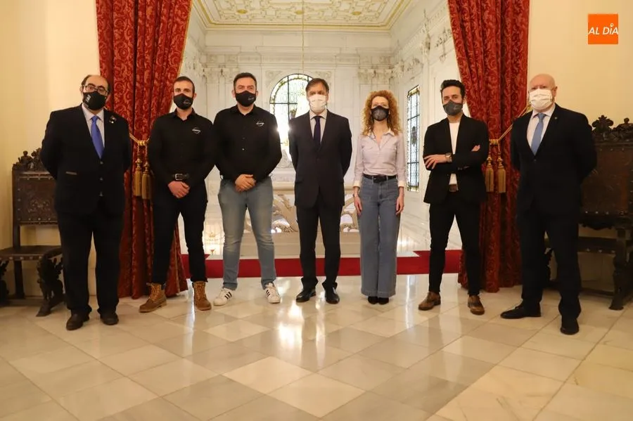 Presentación de este proyecto empresarial en el Ayuntamiento de Salamanca. Foto de Lydia González