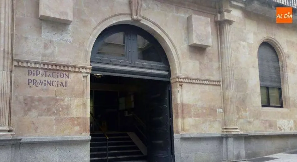 Fachada del Palacio de la Salina, sede de la Diputación Provincial de Salamanca
