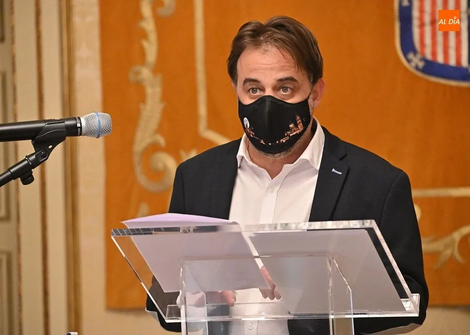 El concejal de Turismo y portavoz del Grupo de Ciudadanos en el Ayuntamiento de Salamanca, Fernando Castaño