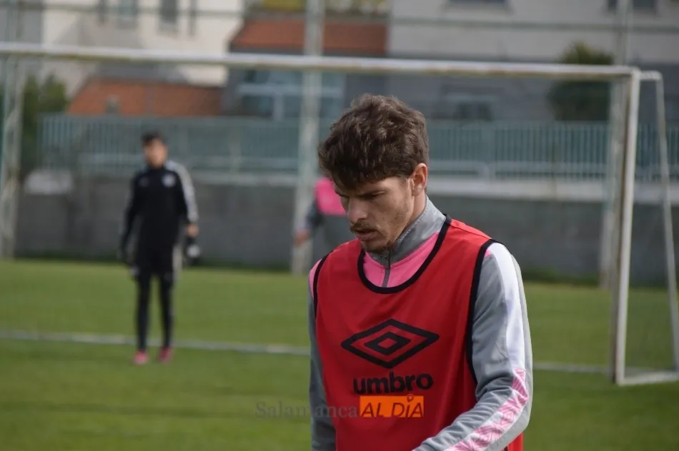 Antonio Amaro, en un entrenamiento