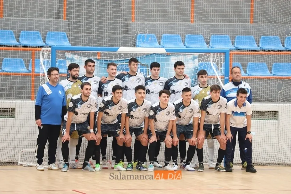 El FS Unionistas, en un partido de Liga