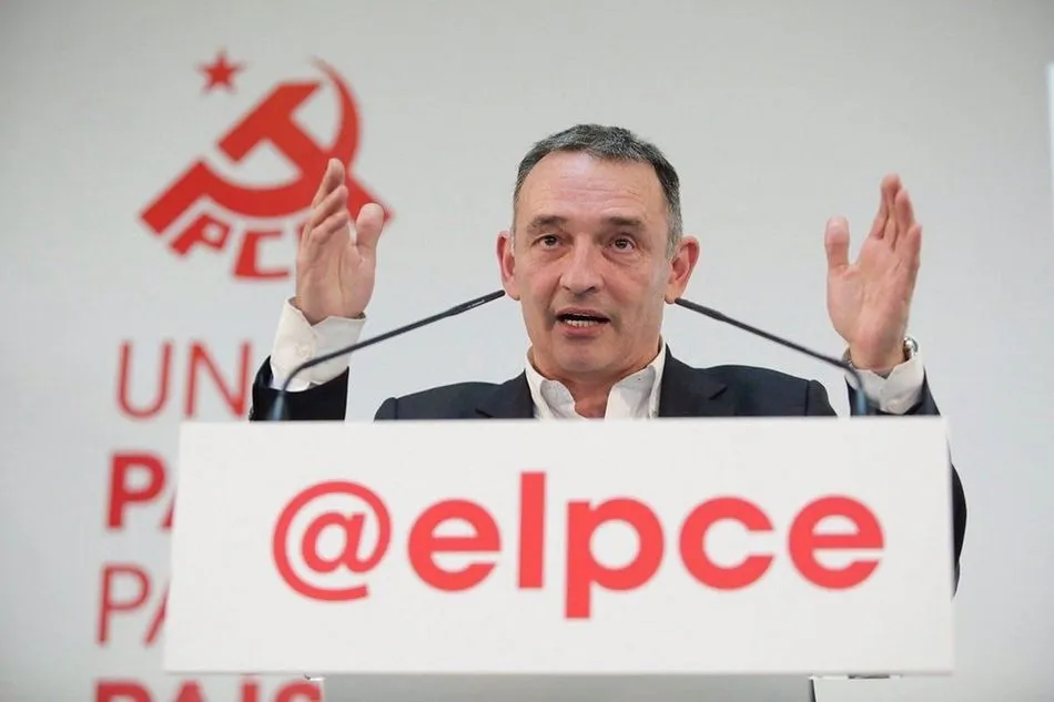 Imagen de recurso del secretario general del Partido Comunista de España (PCE), Enrique Santiago. - PCE - Archivo