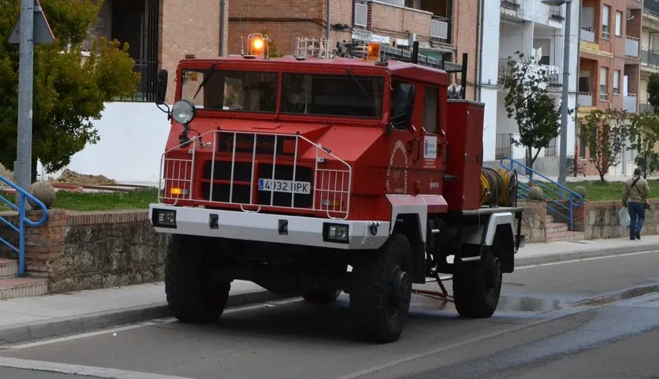 Imagen de archivo de un vehículo de Bomberos