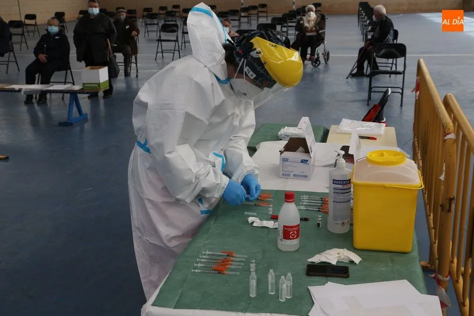 La Sierra de Francia afronta una nueva jornada de vacunación con más de 500 dosis