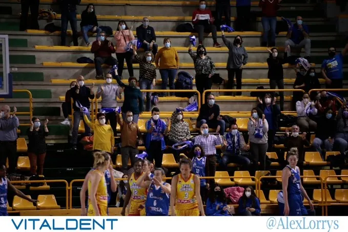 Avenida, en un partido con público / CB Avenida