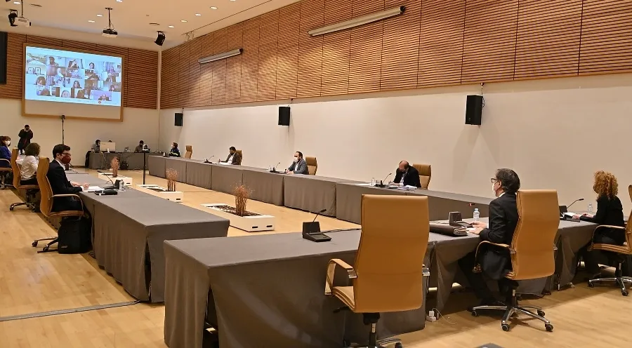 Pleno del Ayuntamiento en el Palacio de Congresoso