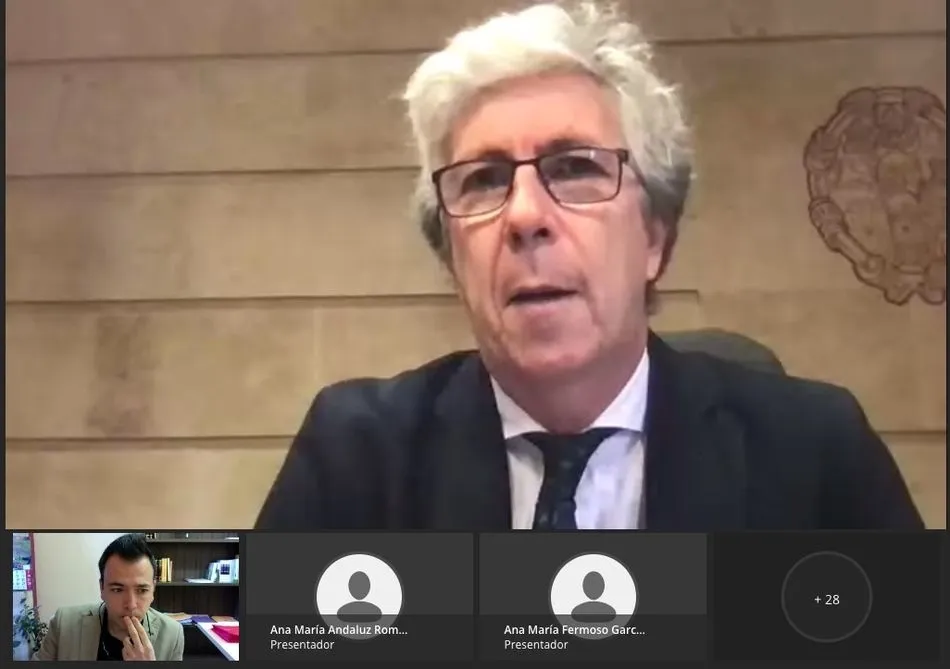 El vicerrector de Investigación e Innovación Educativa, Pedro Sangro - UPSA