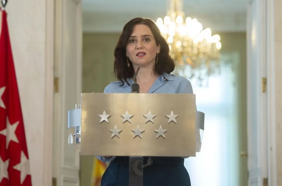 La presidenta de la Comunidad de Madrid, Isabel Díaz Ayuso - EUROPA PRESS/A.Ortega.POOL - Europa Press