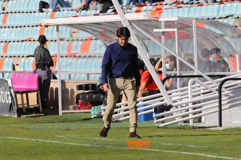 Escobar, en su zona técnica / Lydia González