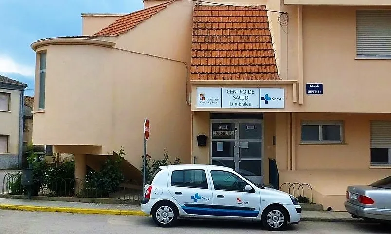 Consultorio de Lumbrales. Foto de archivo