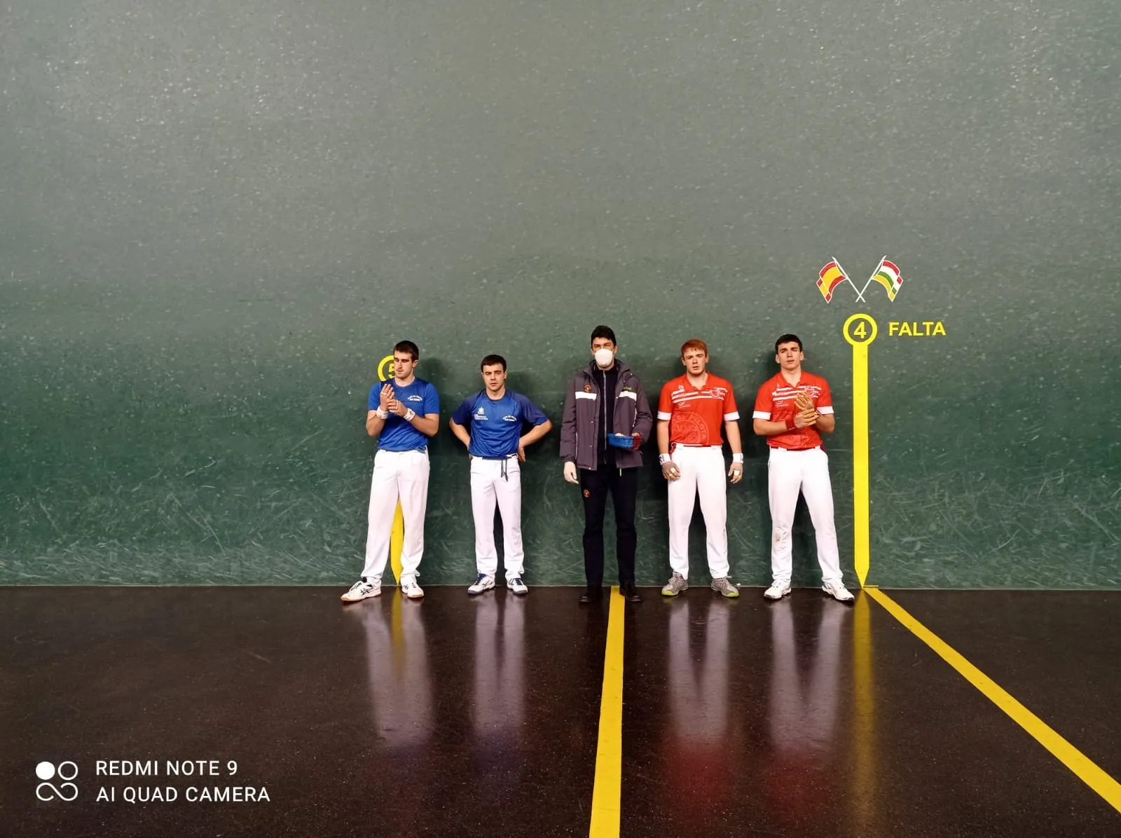 Imagen de uno de los partidos