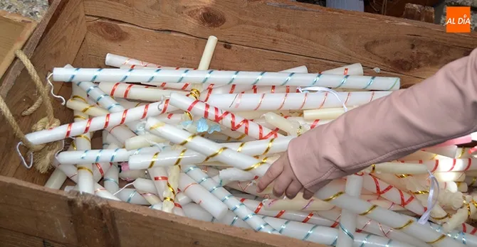La ofrenda de las velas volverá a realizarse el Viernes Santo en la Ermita del Humilladero. Archivo