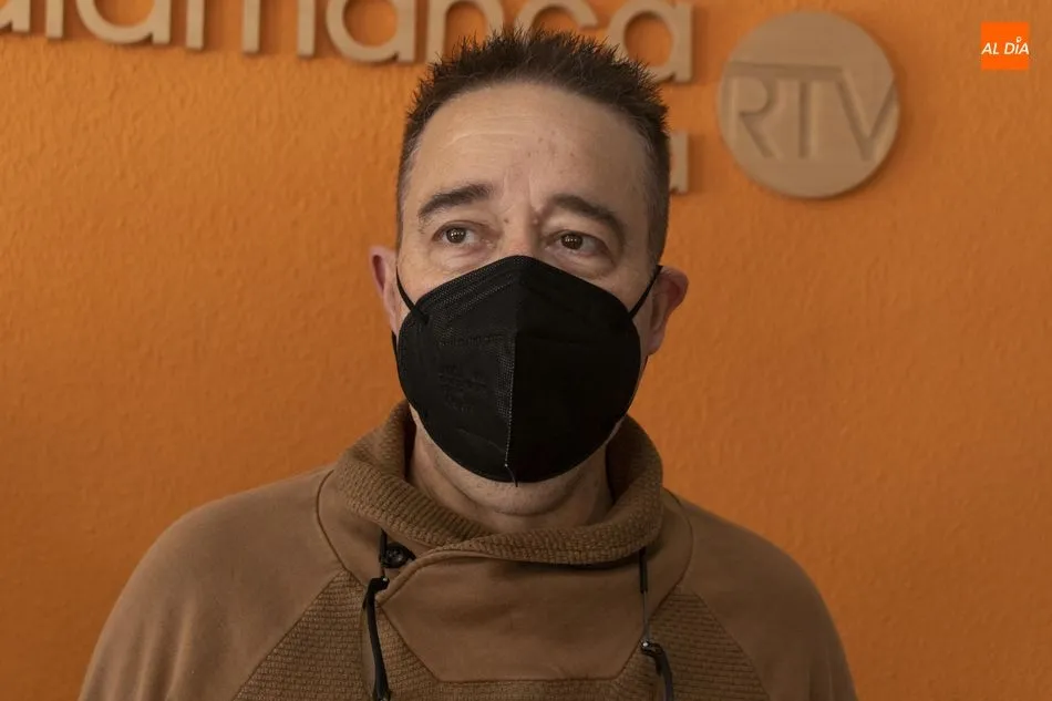 Raúl Fraile, salmantino trasplantado de pulmones. Foto de Guillermo García