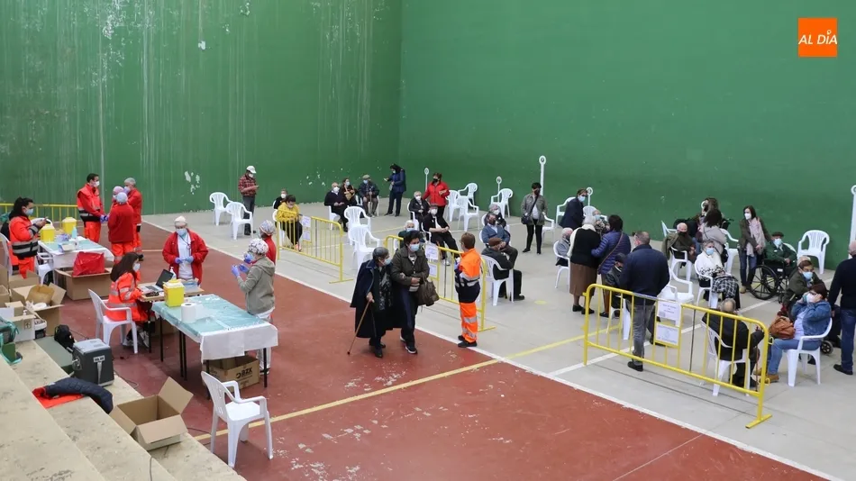 Poco a poco avanza la vacunación covid en la comarca de Vitigudino, aunque con cierta lentitud por la escasez de vacunas