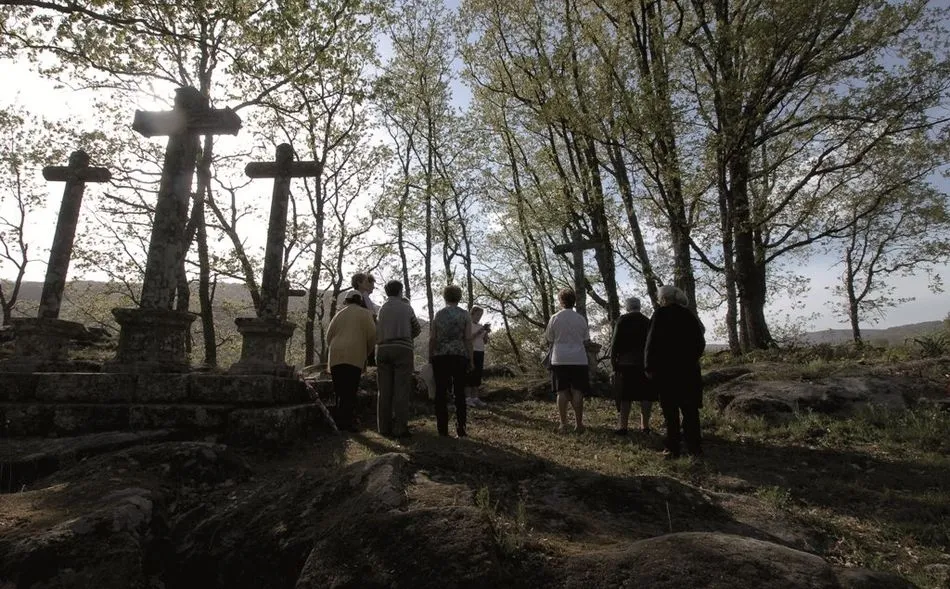 Viacrucis de Cauresma, Casas del Conde. Foto: Roberto García