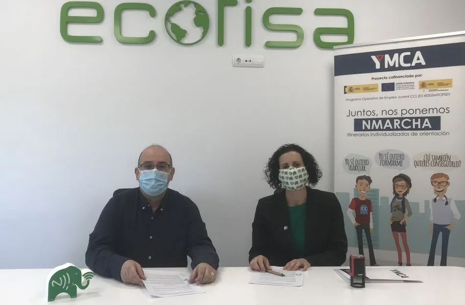 YMCA Salamanca firma un convenio de colaboración con grupo Ecotisa  