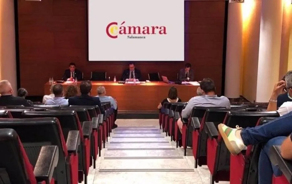 Un acto anterior de la Cámara de Comercio de Salamanca - Archivo