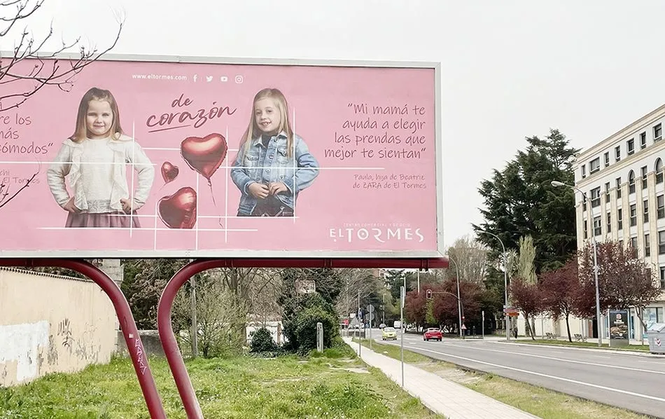 Campaña De corazón, del Centro Comercial El Tormes