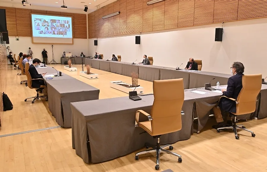 Pleno del Ayuntamiento de Salamanca en el Palacio de Congresos